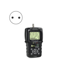 VF-8620 Misuratore Satellitare DVB-S/S2/S2X Schermo 1080P Satfinder Digitale con Bussola Torcia Elettrica Ricaricabile SPINA UE