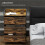 Rustic Chest of Four Fabric Drawers - Rustic Brown 6