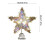 LED Five-Pointed Star Tree Topper Gold Silver 1 Pack 3