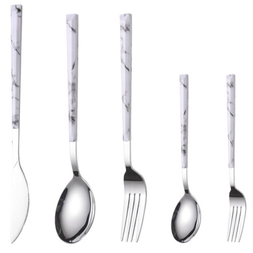 Stainless Steel Tableware Set 5 Pieces
