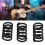 Tremolo Arm Tension Springs Black Metal 3 pcs 6