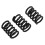 Tremolo Arm Tension Springs Black Metal 3 pcs 7