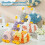 Fuzzy Swan Chenille Hand Towels with Hanging Loop 2 PCS 5
