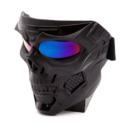 Motorcycle Goggles for Helmet Riding with Face Coverage 2