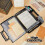 Black Clipboard with Storage Plastic Clipboard Storage Case with Handle Storage Construction Binder 14.4x12.1x2.44Inch 3