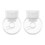 Milk Pump Portable Automatic Breast Pump White 2pcs 3