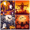Halloween Pattern Paper Set 6x6 Inch 24 Sheets 7