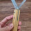 Leather Fleshing Tool Stainless Steel 2 pcs 6