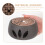 Ceramic Tea Warmer Set Black 1 Piece 5