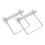 Spring Loaded Locking Pin for Trailer Hitch Coupler 2 pcs 5