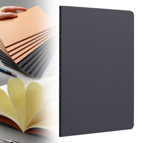 A5 Blank Notebook and Sketchbook Set 72 Pages 8.3x5.5 inches 1