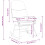 VidaXL vidaXL Schaukelstuhl Rosa Samt 8