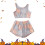 Halloween Pajama Set Flannel 2-Piece 8