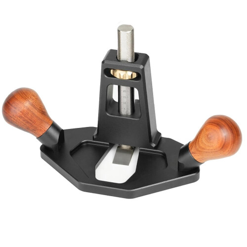 Handheld Router Planer with Depth Adjustment for Woodworking