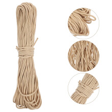 Ibasenice picture hanging string khaki woven rope 1 roll