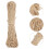 Ibasenice picture hanging string khaki woven rope 1 roll 1