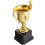 Plastic Gold Award Trophy for Multi-Occasion Use 1