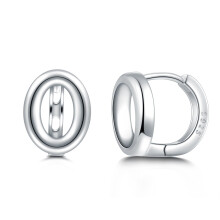 Sterling Silver Hoop Earrings 925 Small