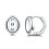 Sterling Silver Hoop Earrings 925 Small 1