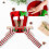 Christmas Tree Topper Hat with Bow Holiday Ornament 6