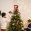 Christmas Tree Topper Hat with Bow Holiday Ornament 8