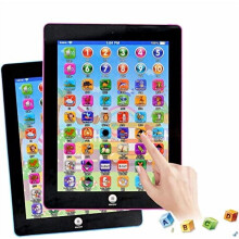Kids Fun Tablet Touch Learning Toy with ABCs Numbers