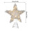 Christmas Tree Topper Gold Hollow Star 2.5cm 6