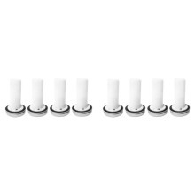 8X Lampe Solaire LED Flamme Extérieure Mason Jar Lampe Allumée Bougie Solaire Simulation Extérieur Lanterne Jardin Rue Lumière Du Soleil