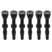 6 Paire de Valve à Air Tubeless de 44 mm pour Vélo de Route et Tige de Valve Tubeless Vtt