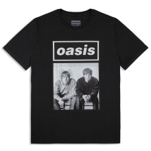 (XL, Black) Oasis Wonderwall Live 25 Tour T Shirt