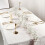 AuroraX White Christmas Garland Berry Decor 5.7 Ft 1
