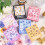 Holographic Floral Shell Stickers PET 60-Pack 3