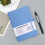 AuroraX Journaling Notebook Ruled Sky Blue 1