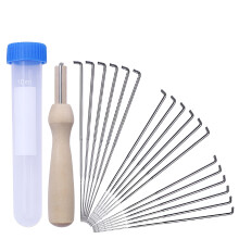 Sewing Needles Felting Set with Wood Handle 20 Pieces