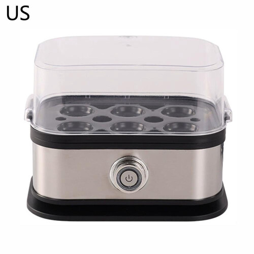 Stainless Steel and Plastic Egg Cooker for Hard Soft Medium