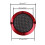 HYROOY Car Subwoofer Grille Black 2 pcs 3