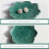 HEMOTON Ring Dish Decorative Tray 2 pcs 7