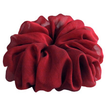Soft Chiffon Scrunchies 38 Colors Large Ponytail Holders