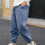 Boys Cargo Pants Stretch Twill Joggers Elastic Waist 1
