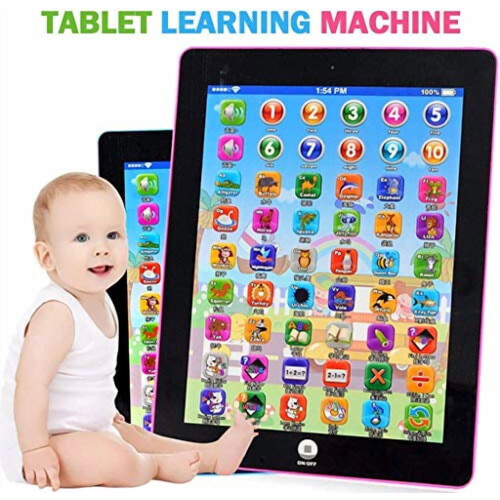 Kids Fun Tablet Touch Learning Toy with ABCs Numbers 2