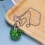 Pendant Fan Pull Chain Ornament Green Grain Ball Style 6