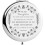 Makeup Mirror Inspirational Quote Travel Compact Two-Sided 1