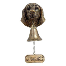 Wall-mounted dog doorbell vintage design 1 piece