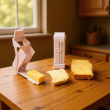 Cheese and Butter Slicer Stainless Steel Adjustable Portable