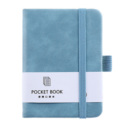 Notebook Diary with Elastic Strap Compact Notepad 1