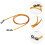 ROSENICE Eyeglass Strap Chains Plastic Bead String 3 Pack 8