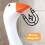 Mini Desk Goose Key Holder Statue White 6