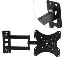 Swivel Extension TV Wall Mount Bracket Black 14-42 Inch