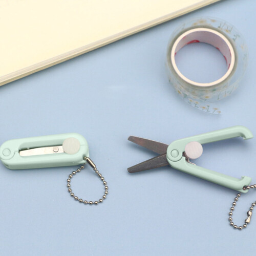 Telescopic Folding Scissors Stainless Steel 6.2x5.3 cm