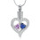 Heart Birthstone Urn Necklace for Ashes 1pc 1